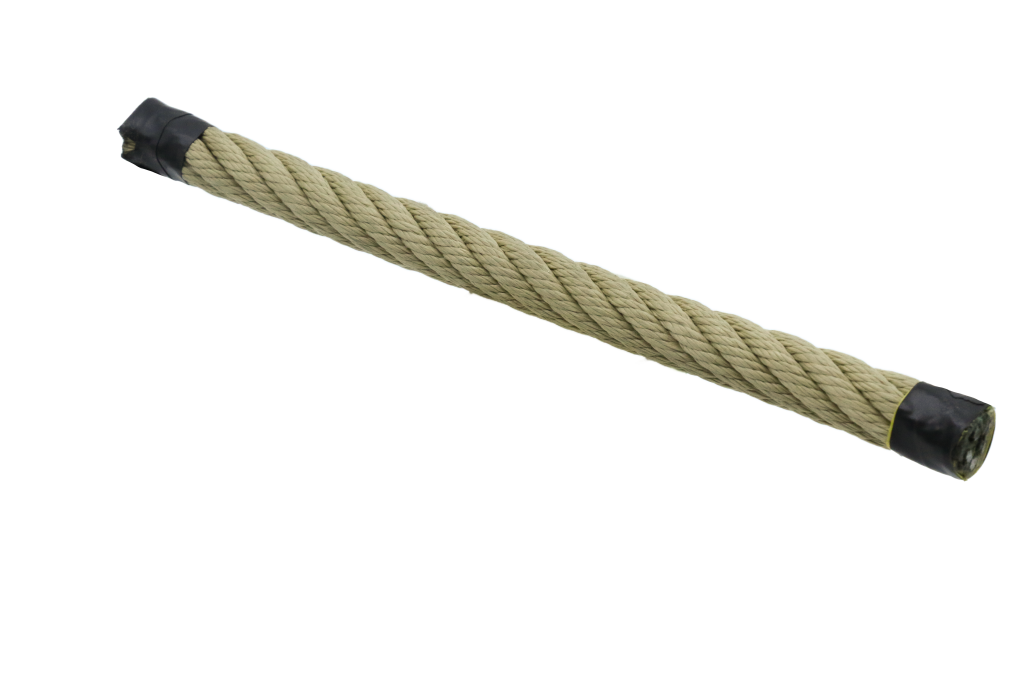 16mm 6-Strand Nylon Combination Rope, Twisted, UV Resistant, with 1.8mm Galvanized Steel Wire Core