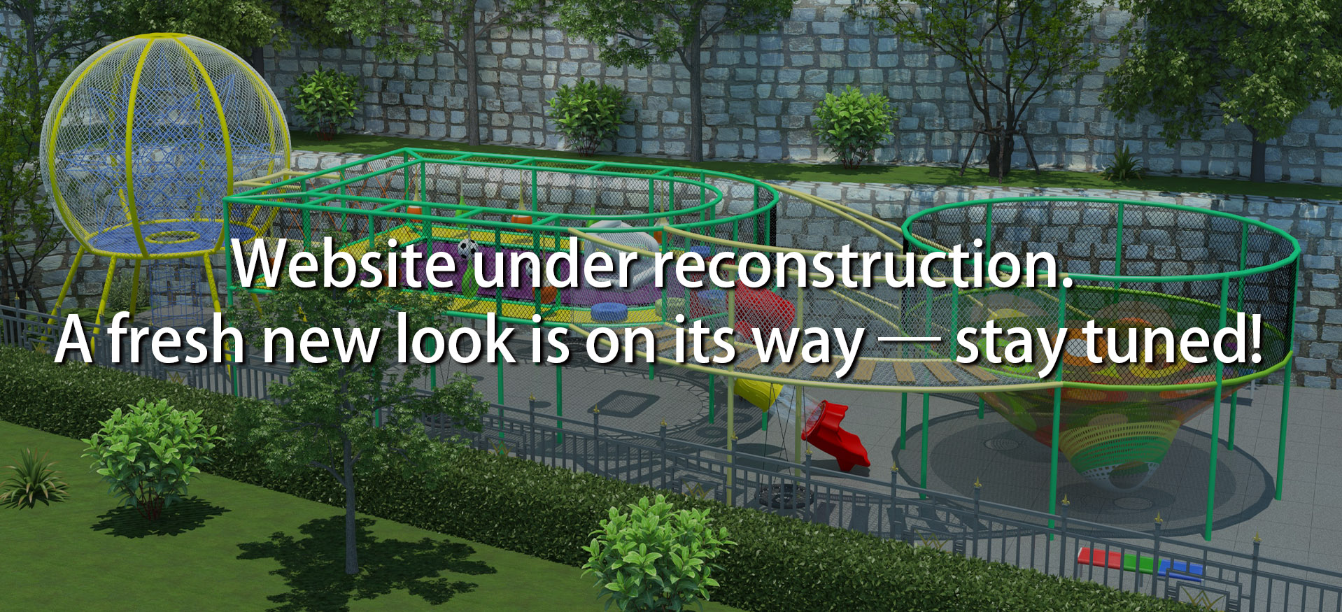 Rope and net playground hero image 5