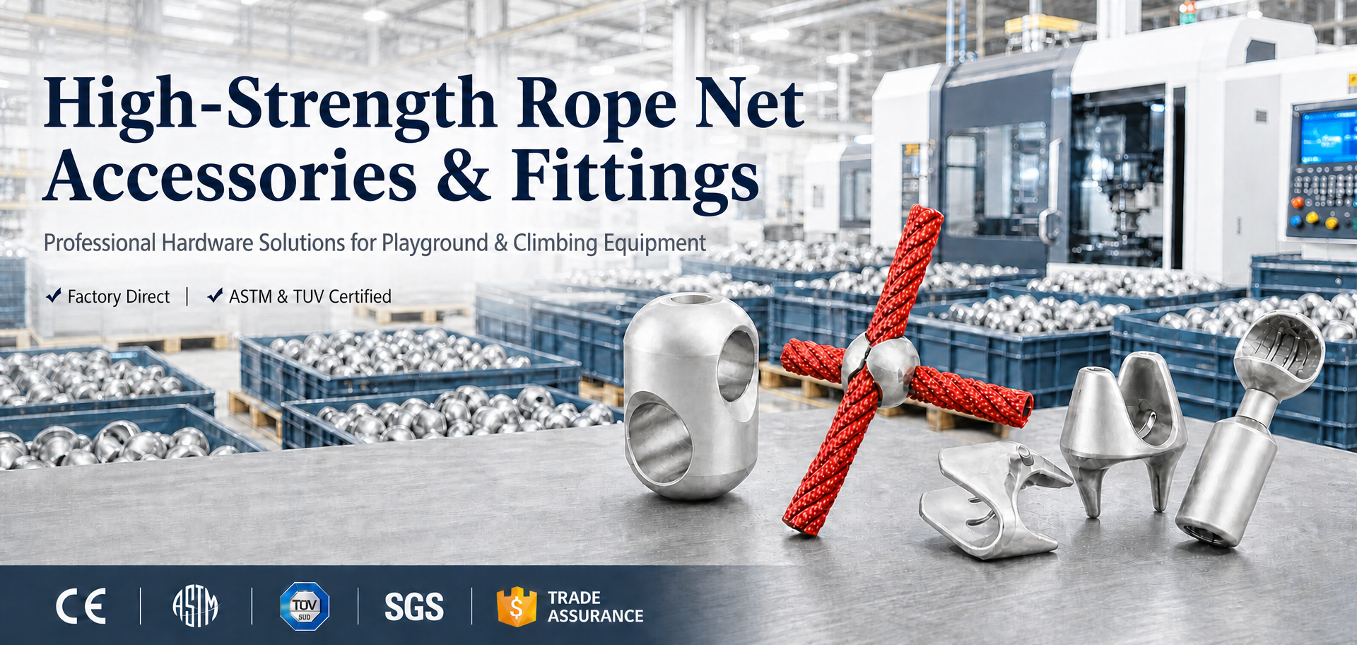 Rope and net playground hero image 3